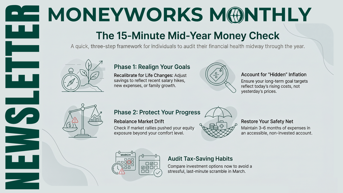 Pause. Check. Adjust. Your Mid-Year Money Review